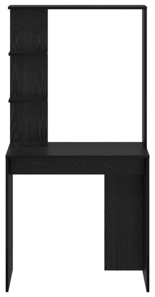 Asztal Fekete tölgy Szerelt Fa 78,5 x 37 x 154,5 cm