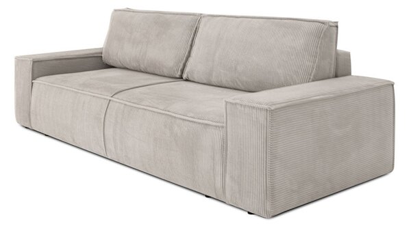 King Home PILLOW Kihúzható Kanapé Kordszövet Téglavörös