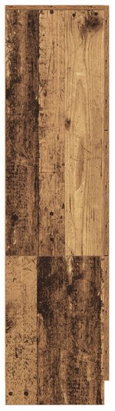 Magas Tároló Régi fa 31,5 x 32 x 124 cm Faanyag