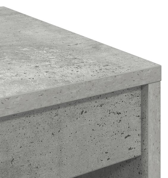 Íróasztal Beton szürke Forgácslap 60 x 40 x 76 cm Íróasztal