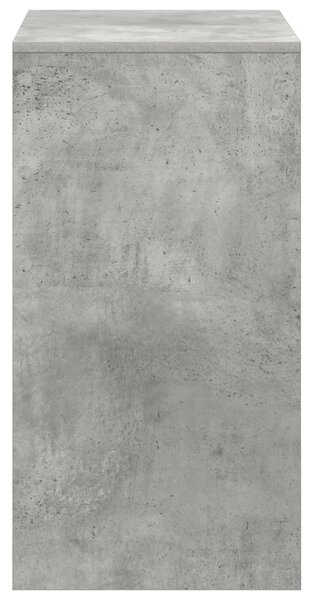 Íróasztal Beton szürke Forgácslap 60 x 40 x 76 cm Íróasztal