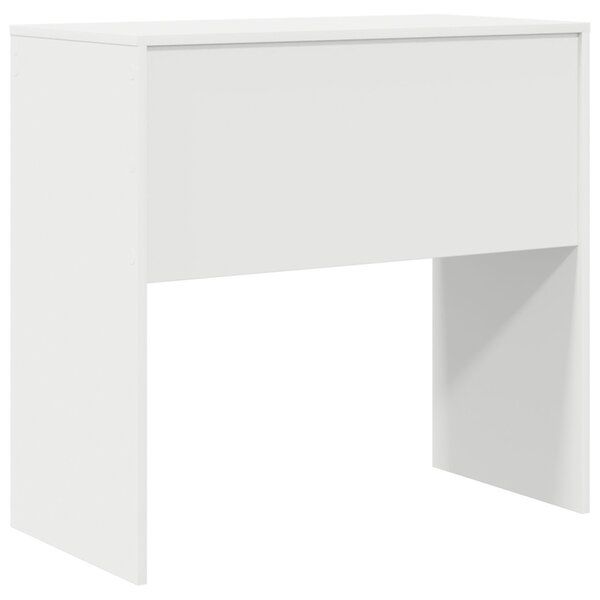 Íróasztal Fehér MDF 80 x 40 x 76 cm Egyszerű Íróasztal