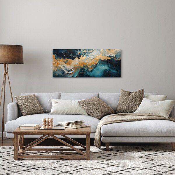Kép - Absztrakció (120x50 cm)