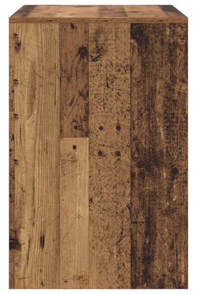 Íróasztal Régi fa MDF 70 x 50 x 76 cm Egyszerű Íróasztal