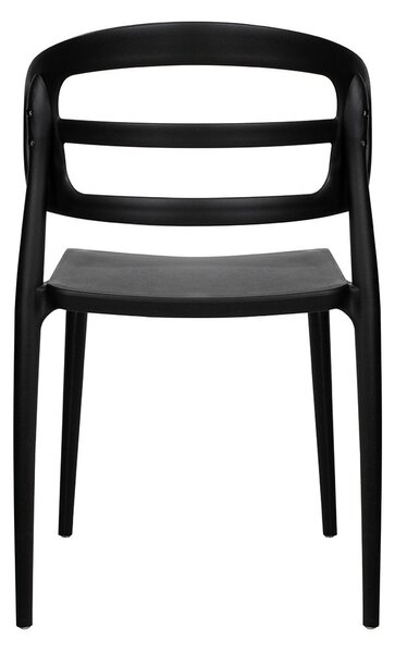 King Home Marcus Polipropilén Szék Fekete Ergonomikus