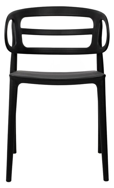 King Home Marcus Polipropilén Szék Fekete Ergonomikus
