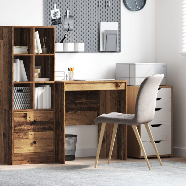 Íróasztal Régi fa MDF 70 x 50 x 76 cm Egyszerű Íróasztal