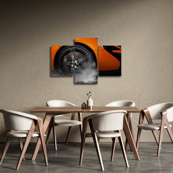 Kép - Narancssárga sportautó (90x60 cm)