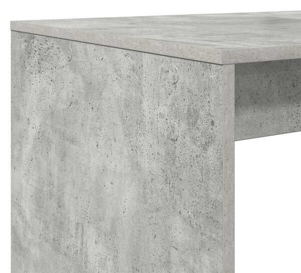 Íróasztal Beton szürke Mérnöki fa betonfelülettel Közepes
