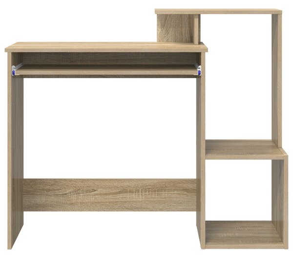 Asztal Sonoma tölgy Szerelt Fa 106 x 41 x 88.5 cm