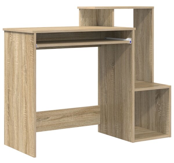 Asztal Sonoma tölgy Szerelt Fa 106 x 41 x 88.5 cm