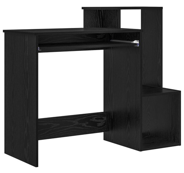 Asztal Fekete tölgy 106 x 41 x 88.5 cm Szerelt Fa