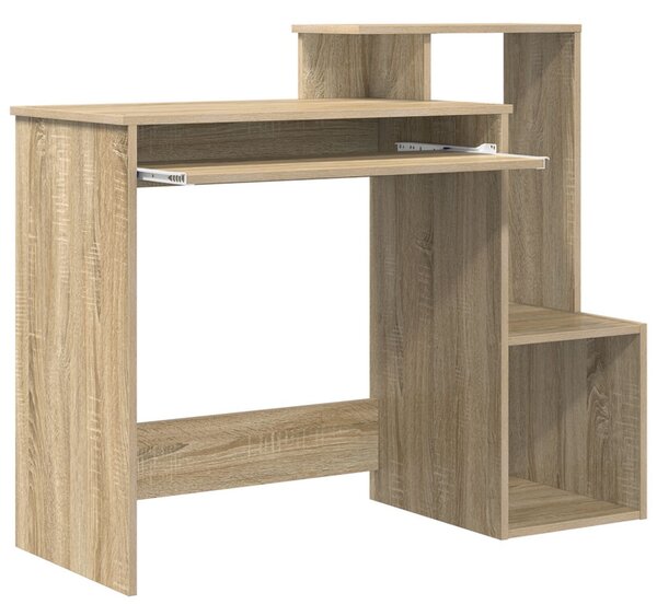 Asztal Sonoma tölgy Szerelt Fa 106 x 41 x 88.5 cm