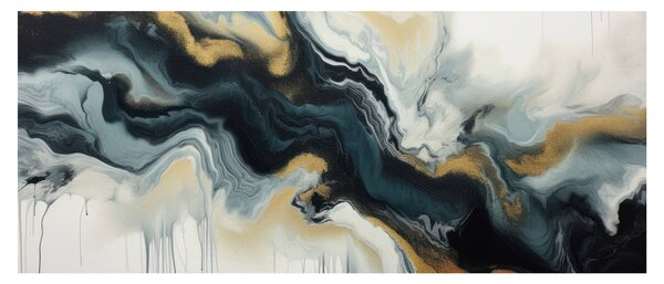 Kép - Márványozott rajz (120x50 cm)