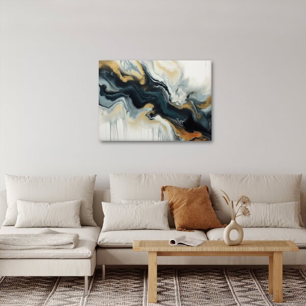 Kép - Márványozott rajz (70x50 cm)