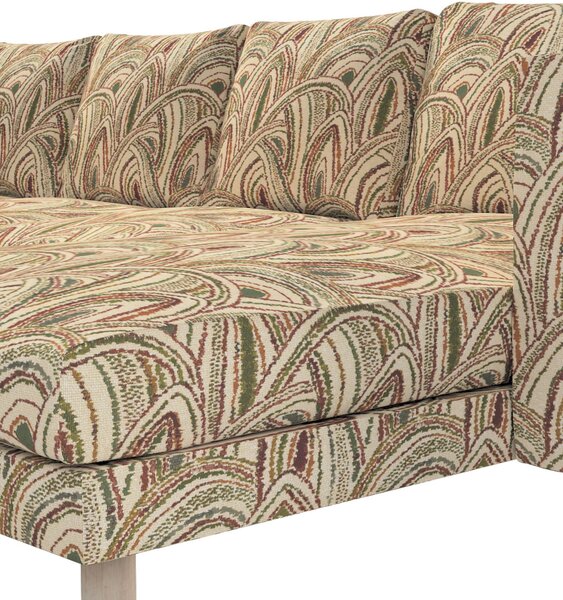 Norsborg 4 személyes sezlong kanapéhoz passzoló kanapéhuzat termék színe színes szövet fonott, mintás