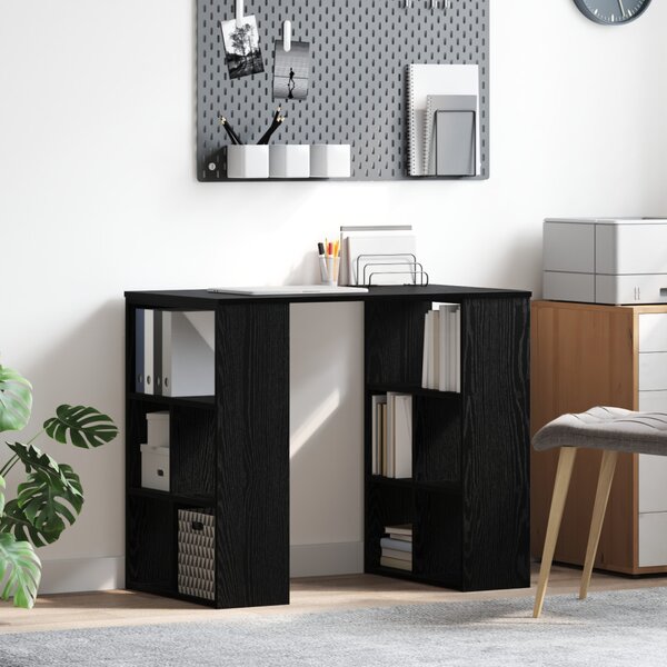 Asztal Fekete tölgy Szerelt Fa 90 x 50 x 75 cm