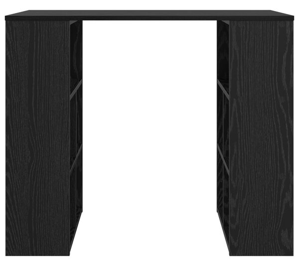 Asztal Fekete tölgy Szerelt Fa 90 x 50 x 75 cm