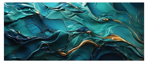 Kép - Absztrakt textúrák (120x50 cm)