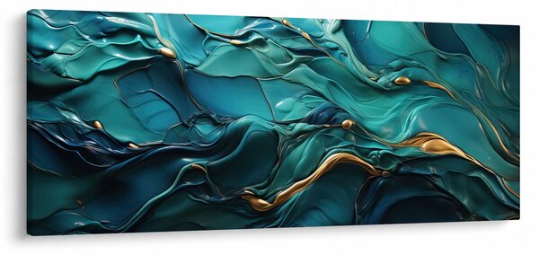 Kép - Absztrakt textúrák (120x50 cm)