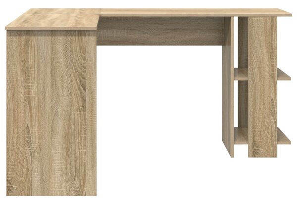 Sarokíróasztal Sonoma tölgy 140 x 113,5 x 75 cm Faanyag