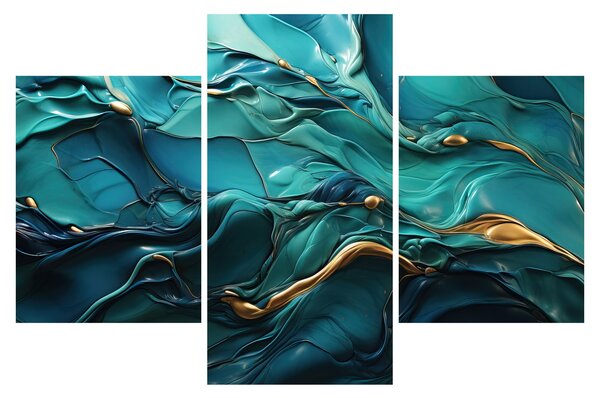 Kép - Absztrakt textúrák (90x60 cm)