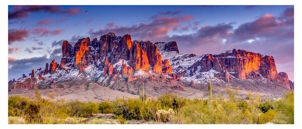 Kép - Hegyek Arizonában (120x50 cm)