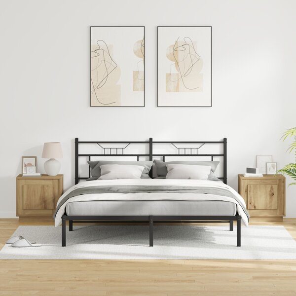 Éjjeliszekrény 2 db Artisan tölgy 44 x 34,5 x 45 cm Szerelt Fa