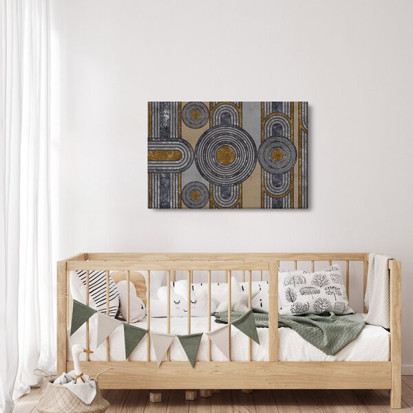 Kép - Dekoratív minták (90x60 cm)
