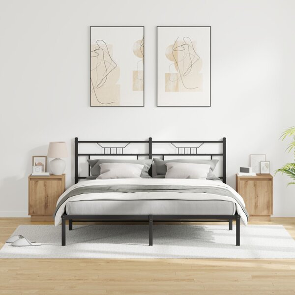 Éjjeliszekrény 2 db Artisan tölgy 39 x 34,5 x 50 cm Szerelt fa