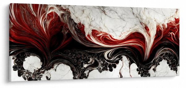 Kép - Modern absztrakció (120x50 cm)