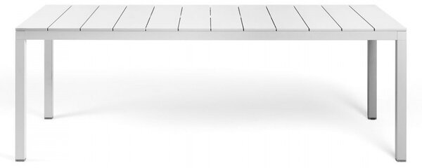 Nardi Rio Alu 210 cm Kerti Asztal fehér