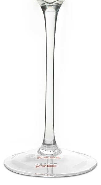 KARE Riffle Pezsgőspohár Üveg Átlátszó Bordázott 215ml