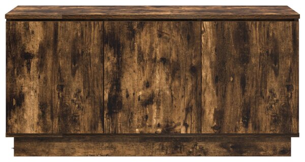 TV Szekrény Füstölt Tölgy 100x38x49 cm Mérnöki Fa