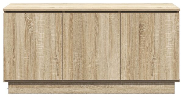 TV szekrény Sonoma tölgy 100x38x49 cm Mérnöki fa