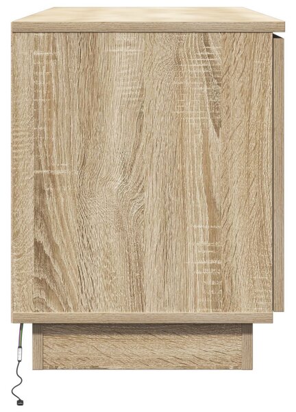 TV szekrény Sonoma tölgy 100x38x49 cm Mérnöki fa