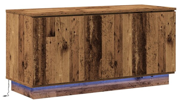 TV Szekrény Régi Fa 100x38x49 cm Szerelt Fa