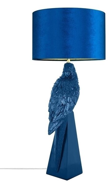 KARE Design Parrot Asztali Lámpa 84 cm Kék Papagáj Dekoratív