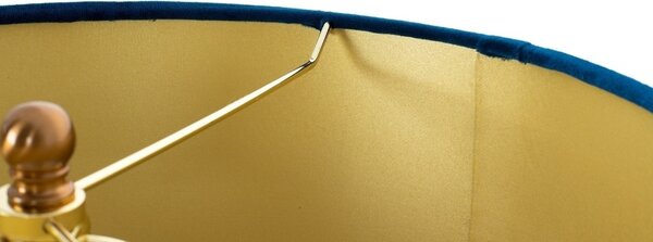 KARE Design Parrot Asztali Lámpa 84 cm Kék Papagáj Dekoratív