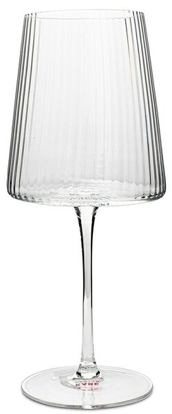KARE Riffle Bordázott Kristály Borospohár 760 ml
