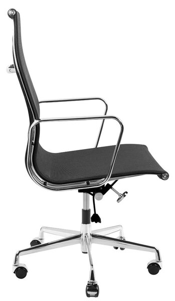 King Home Aeron Premium Irodai Szék Hálós Króm Fekete