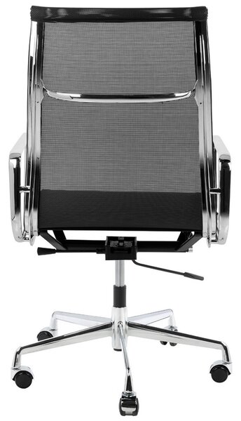 King Home Aeron Premium Irodai Szék Hálós Króm Fekete
