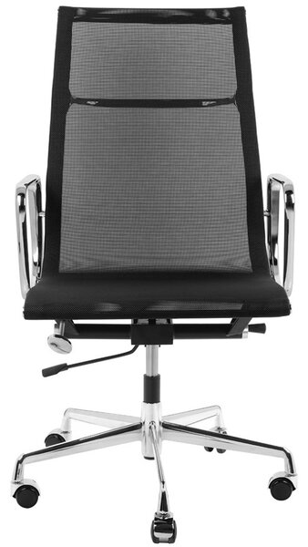 King Home Aeron Premium Irodai Szék Hálós Króm Fekete