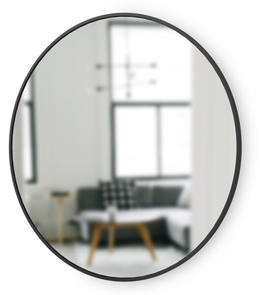 Umbra Hub Kerek Fali Tükör Fekete Gumikeret 94 cm