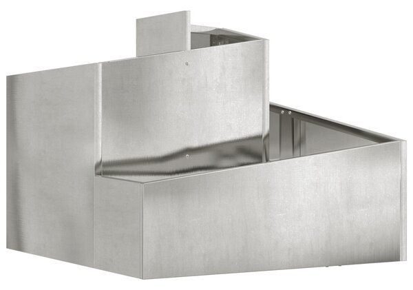 Fém Virágcserép Galvanizált Galvanizált Acél Közepes