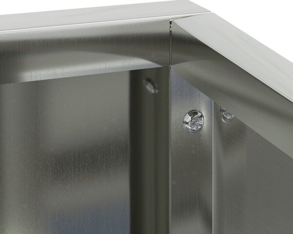 Fém Virágcserép Galvanizált Galvanizált Acél Közepes