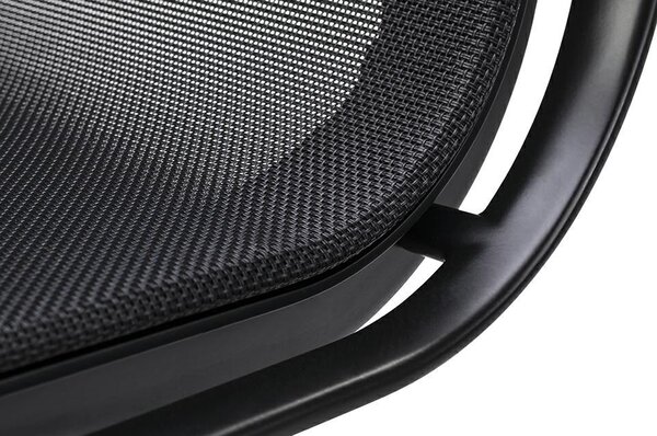King Home Aeron Premium Hálós Irodai Szék Fekete Alumínium