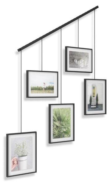 Umbra Exhibit Fém Függesztett Képkeret Rendszer Fekete