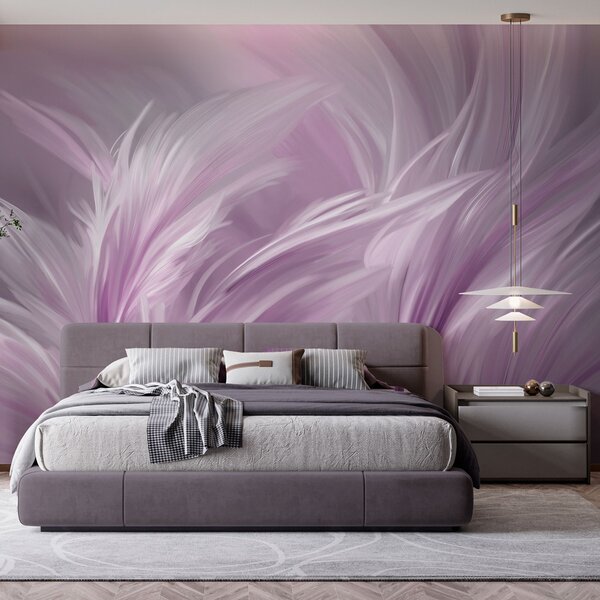 Fotótapéta Elegáns tollak lila árnyalatokban, Fotótapéta absztrakt, w05658v2 : Uwalls.hu
