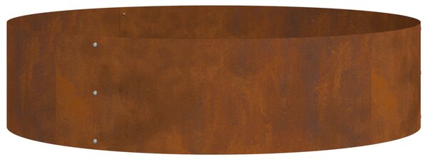 Ültető gyűrű Rozsdás 80 x 80 x 20 cm Időjárásálló acél